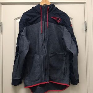 New England Patriots Nike Zip Up Hoody / Jacket